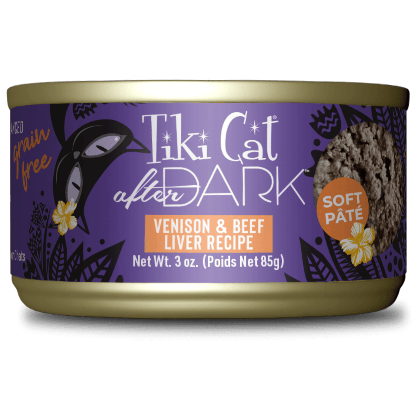 Tiki Cat 猫咪黑夜传说紫色系列肉块肉泥主食罐 多规格可选 - Maokidspet