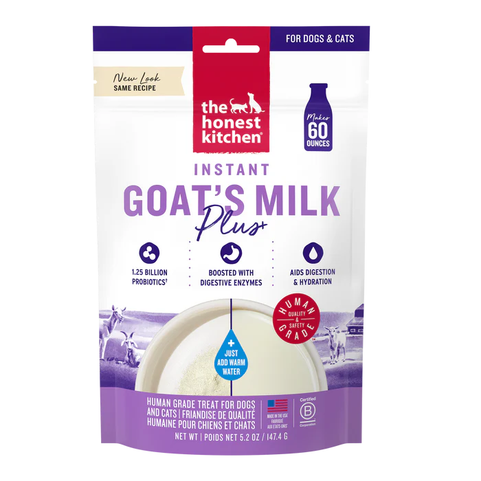 The Honest Kitchen Daily Boosters Goat's Milk For Dog & Cat - 5.2oz