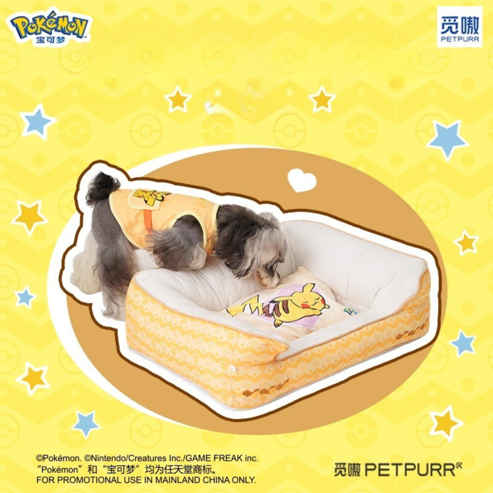 Petpurr Pokémon Pet Bed Mat – All-Season Cat & Small Dog Bed