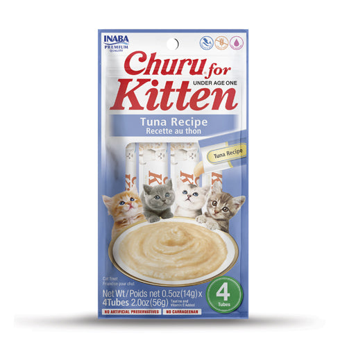 Inaba Churu Purées Kitten Treat - Tuna Recipe