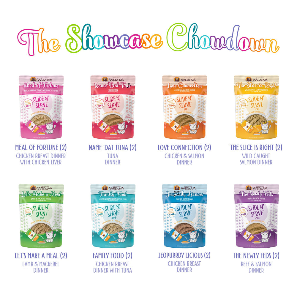 Weruva Cat Paté The Showcase Chowdown Variety Pack