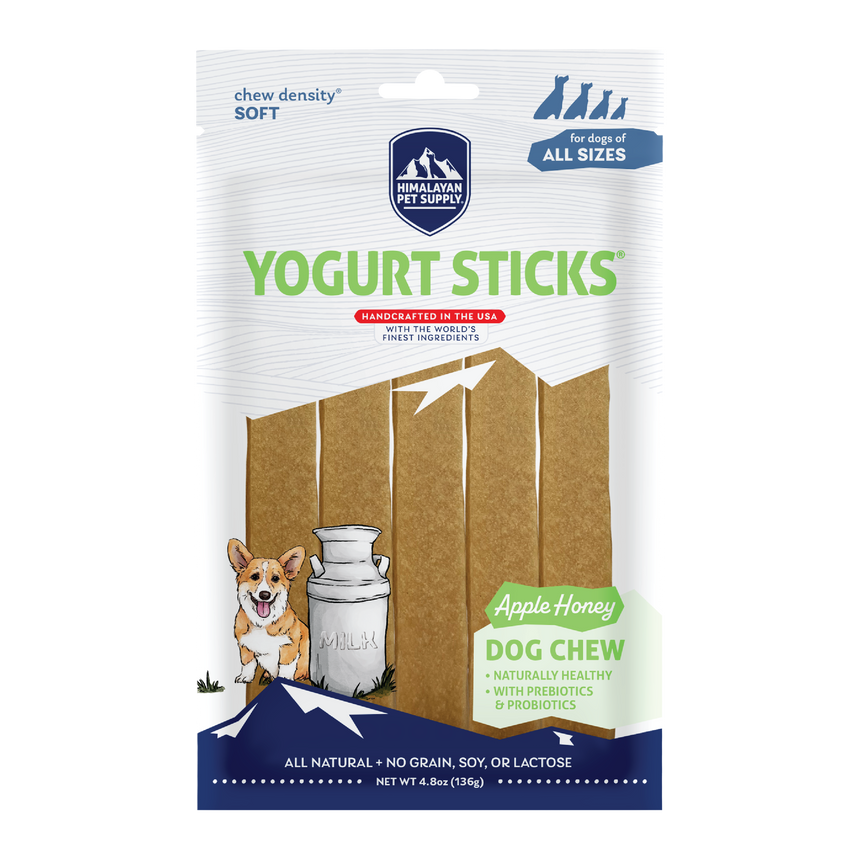 Himalayan Dog Chew Yogurt Stick Apple Honey Dog Treat
