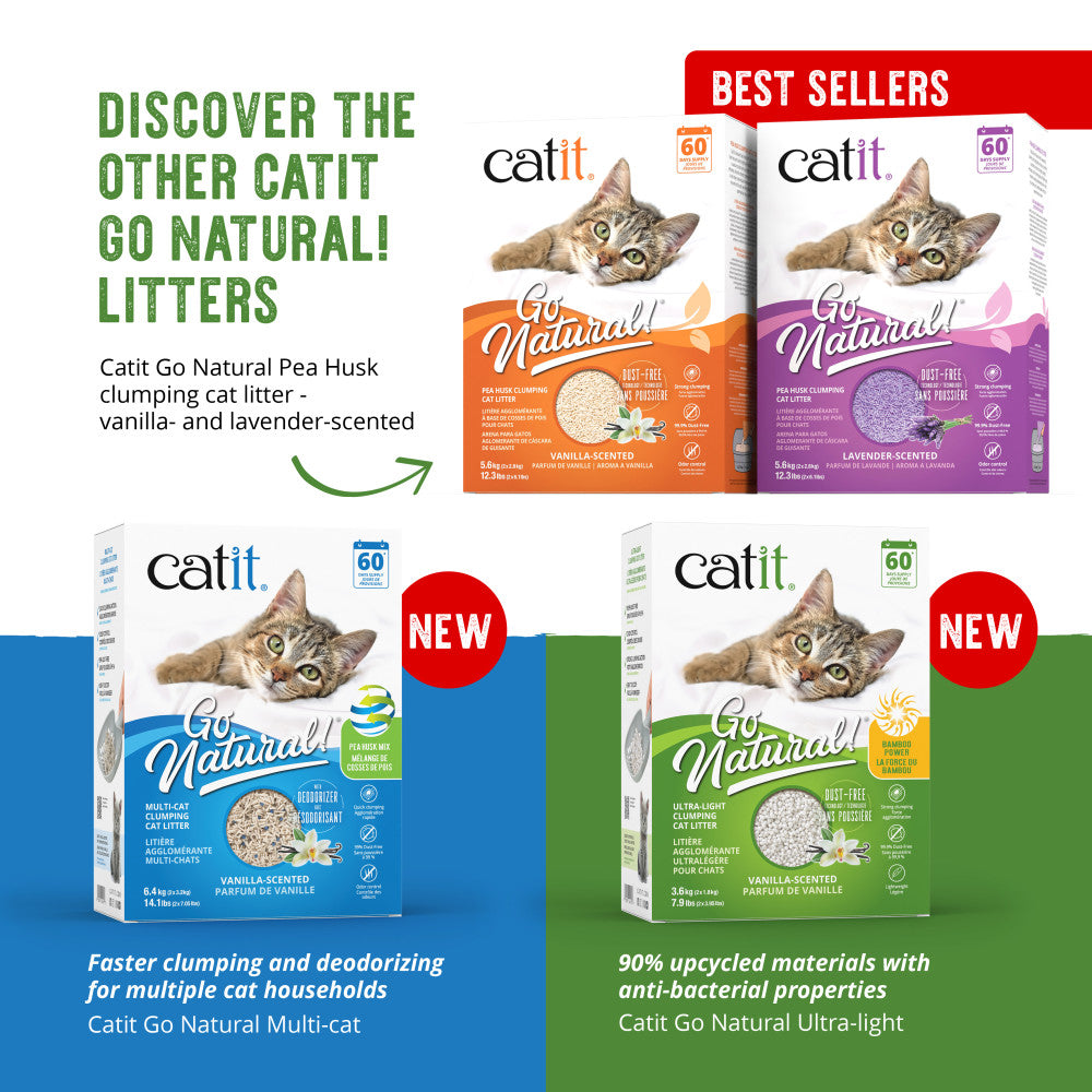Catit Go Natural! Muti-Cat Clumping Cat Litter