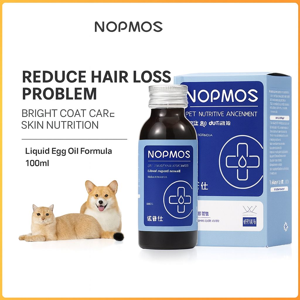 NOPMOS Lecithin Skin&Coat Nutritional Supplement - 100ml