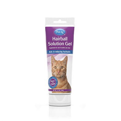 Petag Hairball Solution Gel Supplement For Cat - Chicken Flavour - 3.5oz