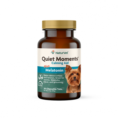 NaturVet Quiet Moments Calming Aid Tablets - 30ct