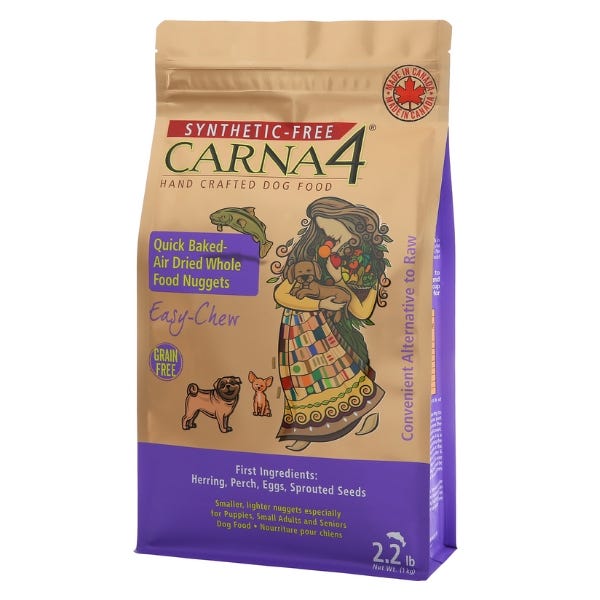 Carna4 Hand Crafted Dog Food - Easy-Chew Fish Formula