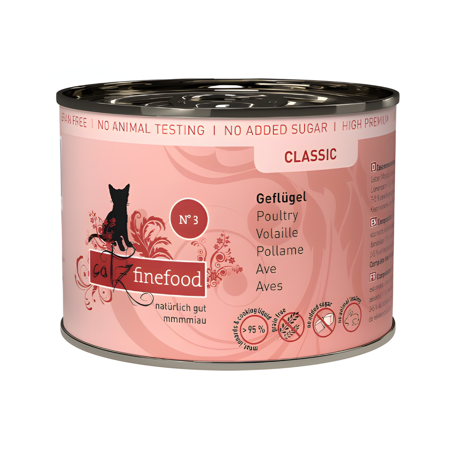 Catz Finefood Classic N °03 Poultry Wet Cat Food