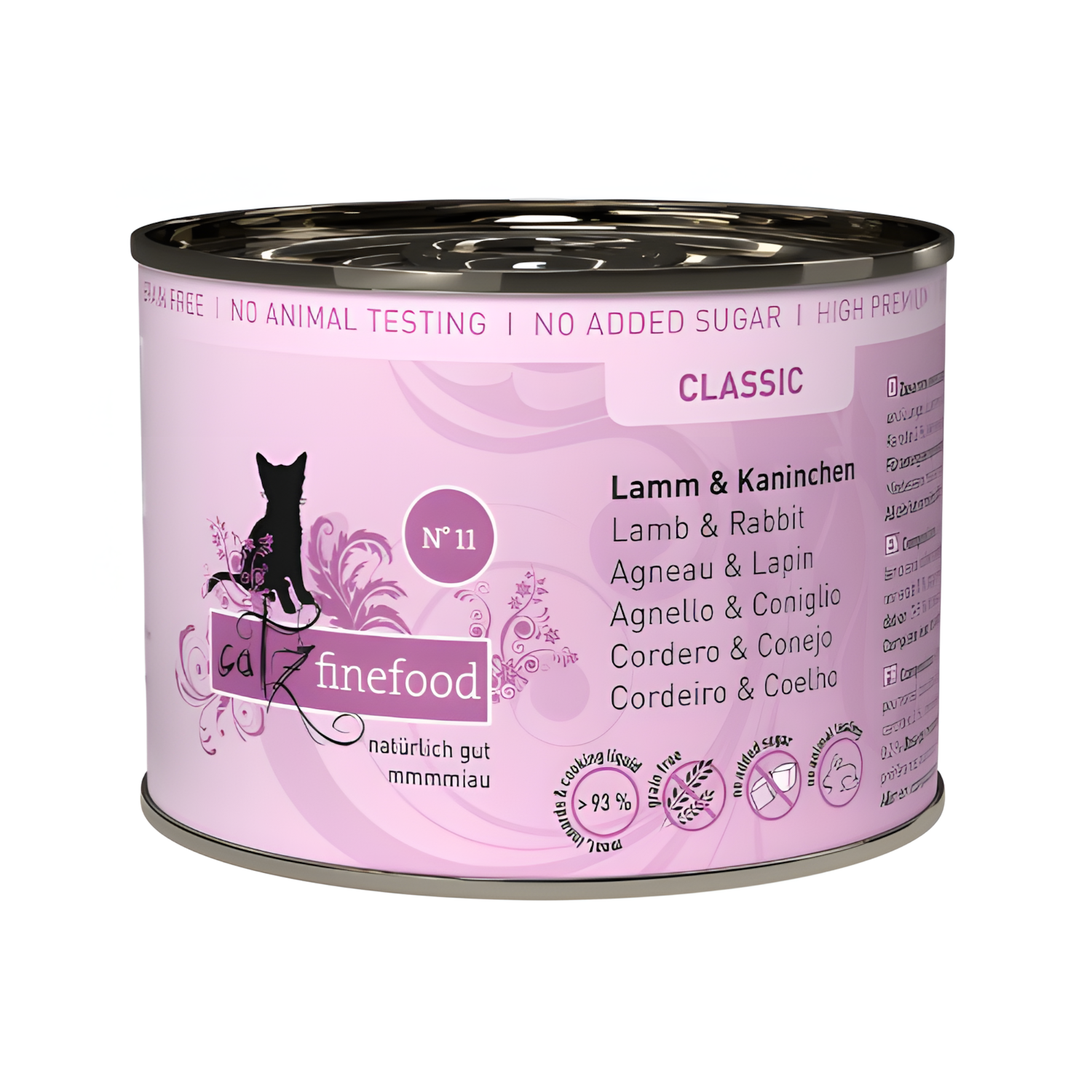 Catz Finefood Classic N °11 Lamb & Rabbit Cat Wet Food