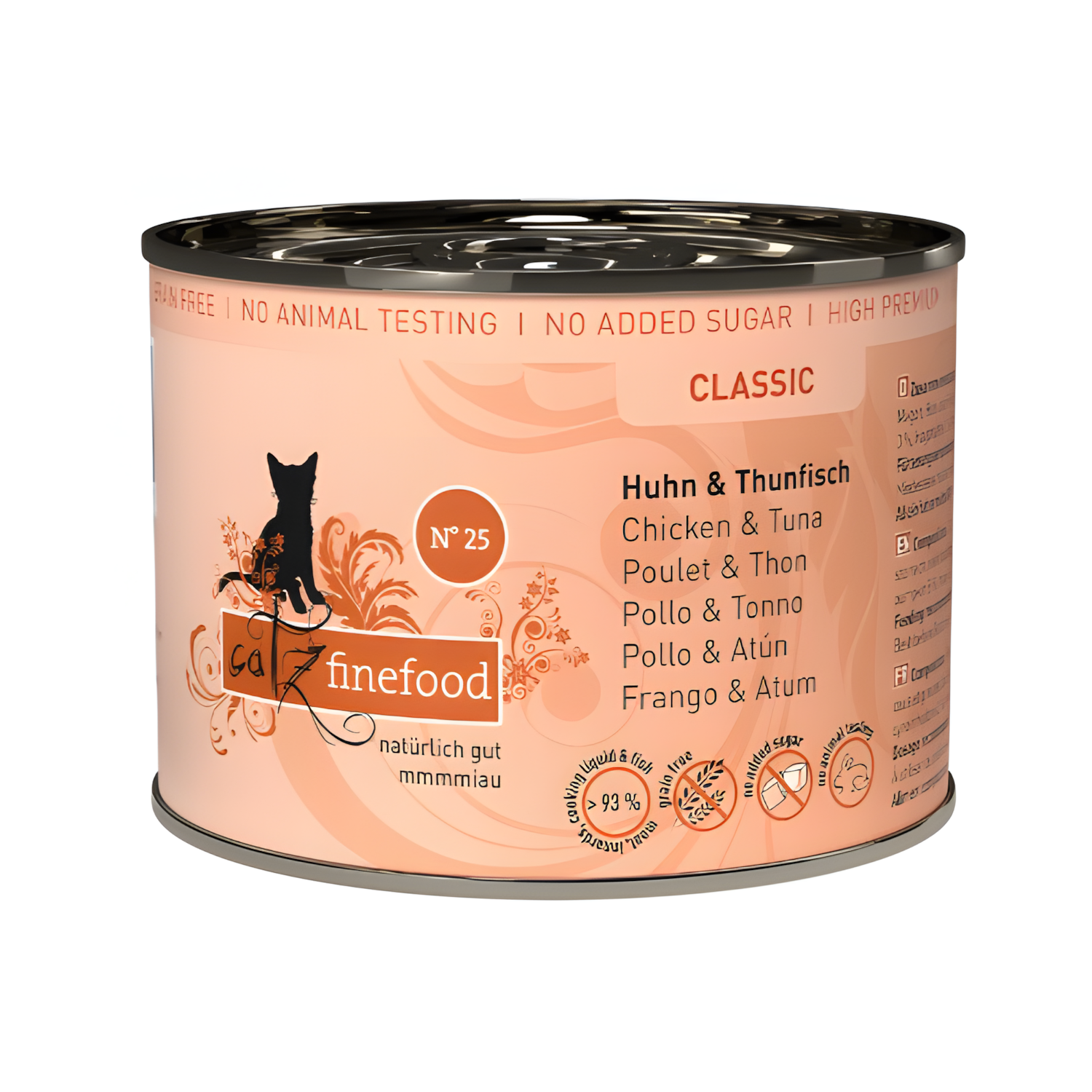 Catz Finefood Classic N °25 Chicken & Tuna Cat Wet Food