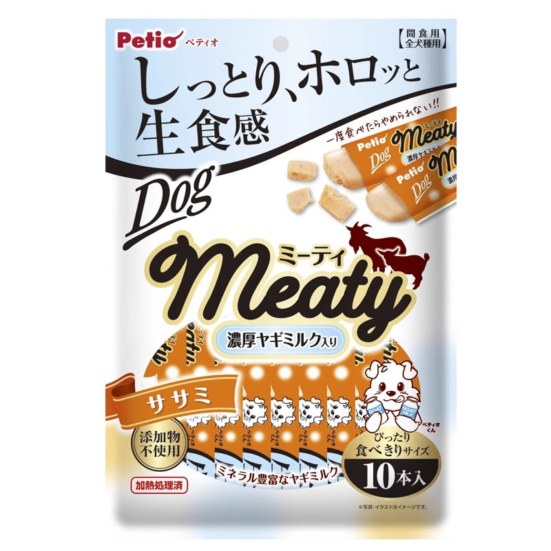 Petio Meaty Chicken Breast Sticks with Goat Milk For Dog