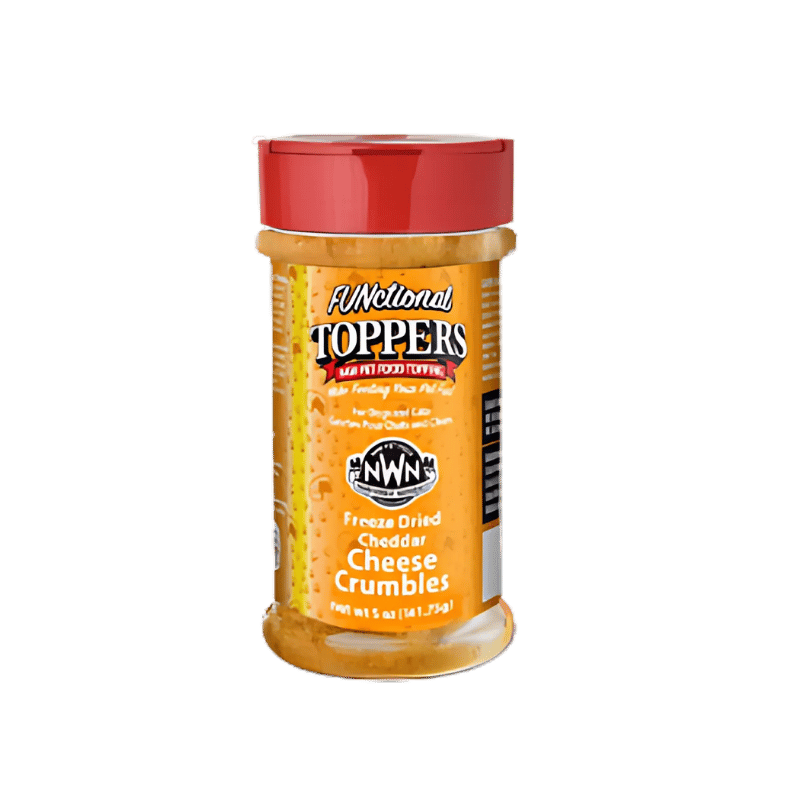 Northwest Naturals Cheddar Cheese Crumbles Functional Topper For Dog & Cat - 5oz