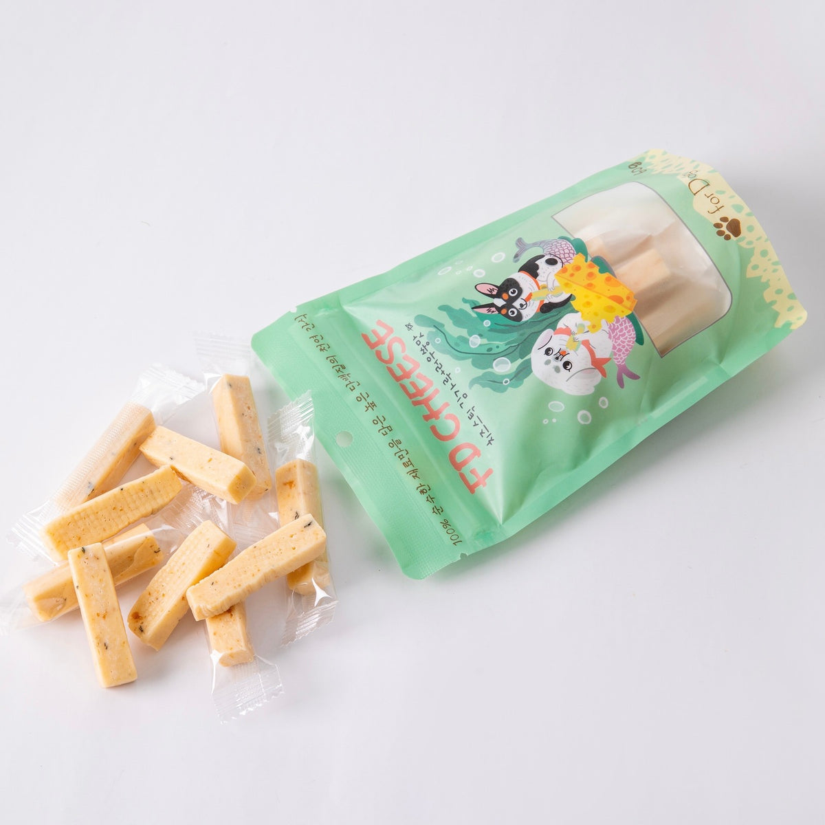 FD TREATS Freeze-dried Pet Treats - Seaweed Chicken Cheese Stick