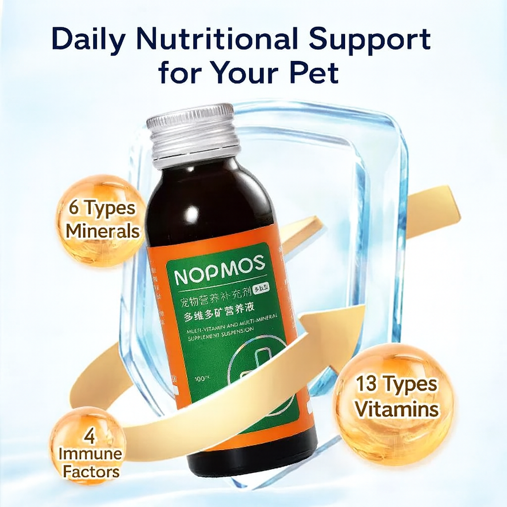 NOPMOS Multivitamin & Multimineral Nutritional Supplement - 100ml