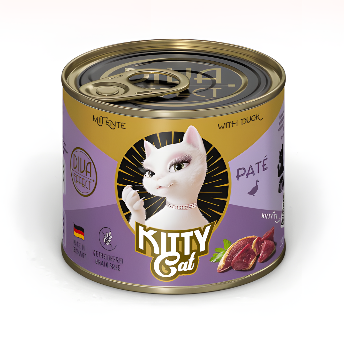 KittyCat Cat Wet Food - Duck 200g