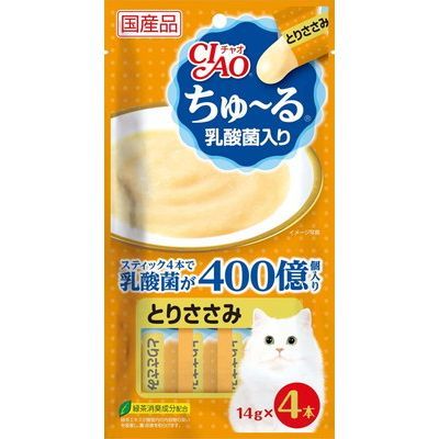 Inaba CIAO Probiotics Churu Treat For Cat - Chicken