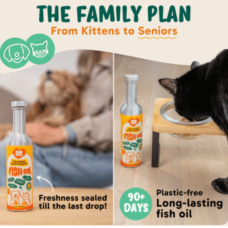 Fam Pets Icelandic Wild Caught Fish Oil Spray