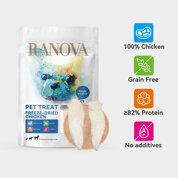 Ranova Freeze Dried Whole Chicken Fillet For Dog & Cat - 50g