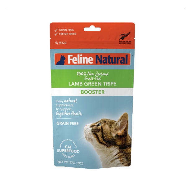 Feline Natural Lamb Tripe Freeze Dried Booster