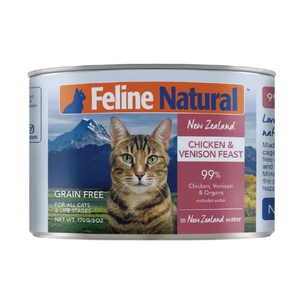 Feline Natural Chicken & Venison Feast Canned Cat Food