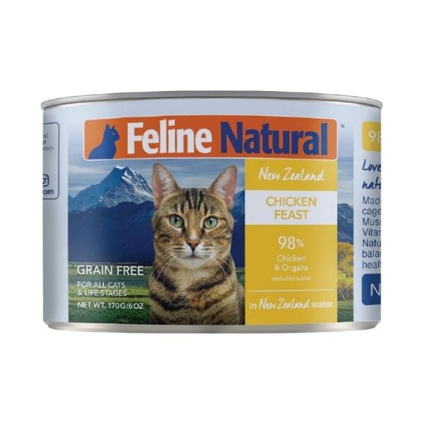 Feline Natural Chicken Feast Canned Cat Food