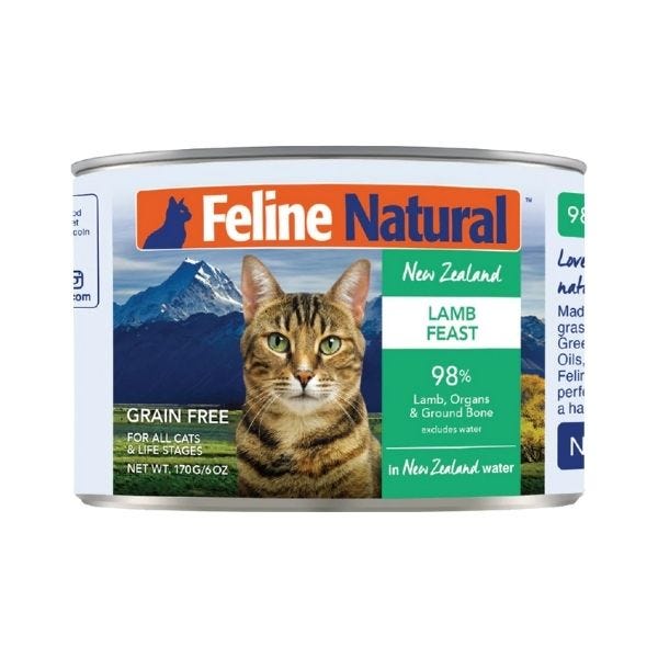 Feline Natural Lamb Feast Canned Cat Food