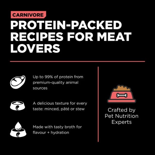 Go! Solutions Carnivore Grain-Free Tetra Packs for Cats - Salmon & Cod Pâté Recipe 6.4oz - Maokids Pet