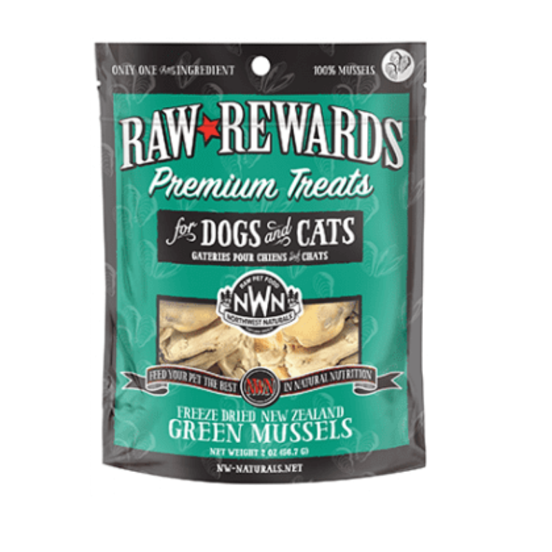 Northwest Naturals Green Lipped Mussel Treats For Dog & Cat - 2 oz