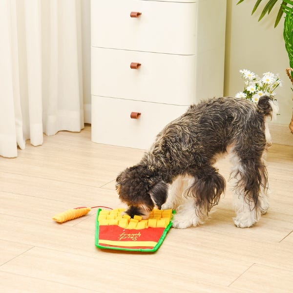 Hugsmart Sniff'n Seek Snuffle Mat - Fries