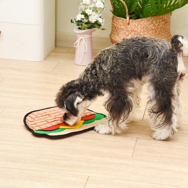 Hugsmart Sniff'n Seek Snuffle Mat - Hamburger