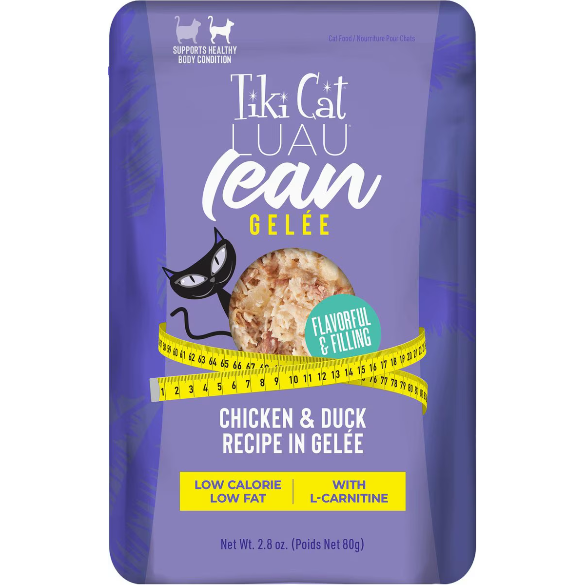 Tiki Cat Pouch Luau Lean Gelee - Chicken & Duck - 79g