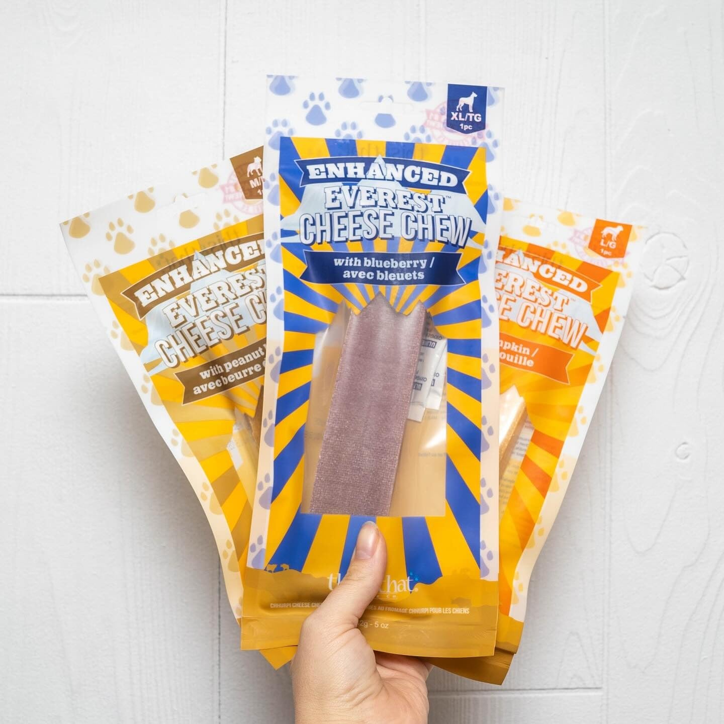 This & That Enhanced Everest Cheese Chews with Pumpkin Dog Treat