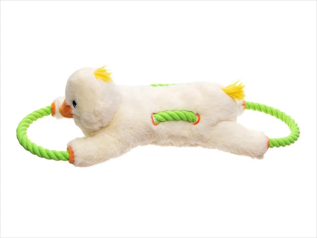 Growl Haystackerz - Ducky Quackers Dog Toy