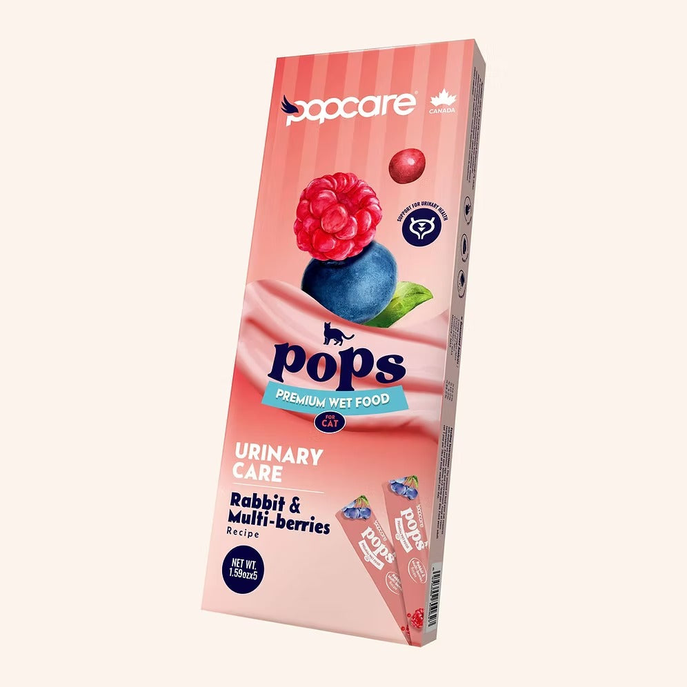 Popcare wet cat food with rabbit & Muti-berries
