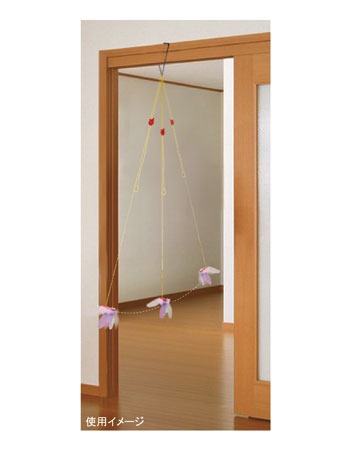 日本Petzroute 悬挂挂门逗猫棒 小蜻蜓+响纸翅膀 自动逗猫 猫咪自嗨玩具 耐咬弹力绳