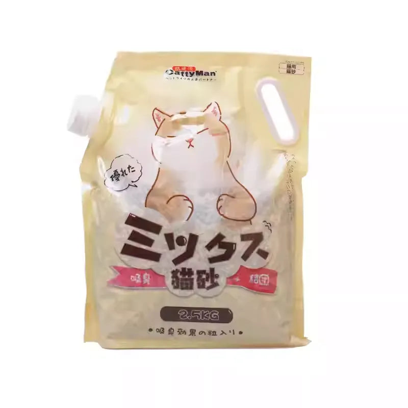 Cattyman 3-in-1 Tofu & Charcoal & Bentonite Cat Litter - 2.5kg