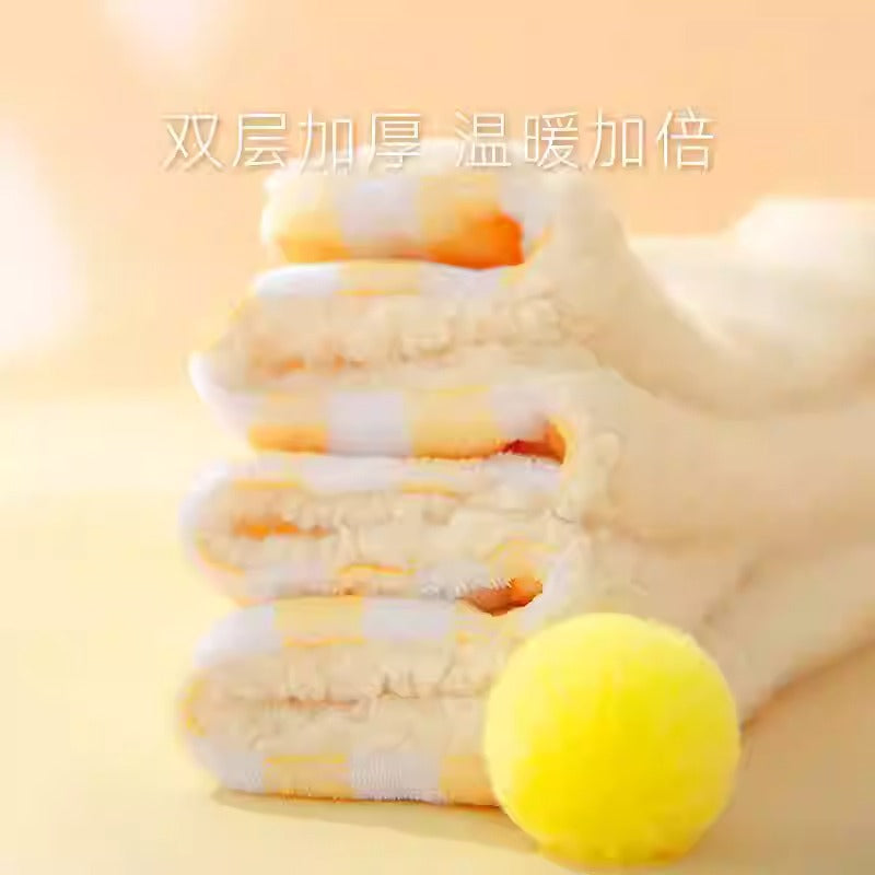 Flannel Pet Blanket - Warm Plaid Cat Mat & Small Dog Bed Cover