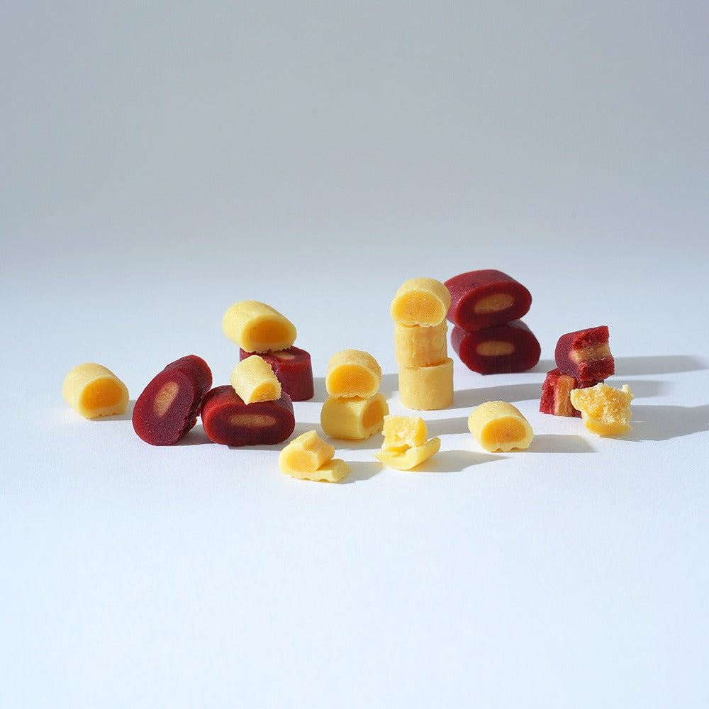 Natural Core 狗狗专用 鲜嫩牛肉芝士蛋黄卷 软糯狗狗训练小零食 奶酪味