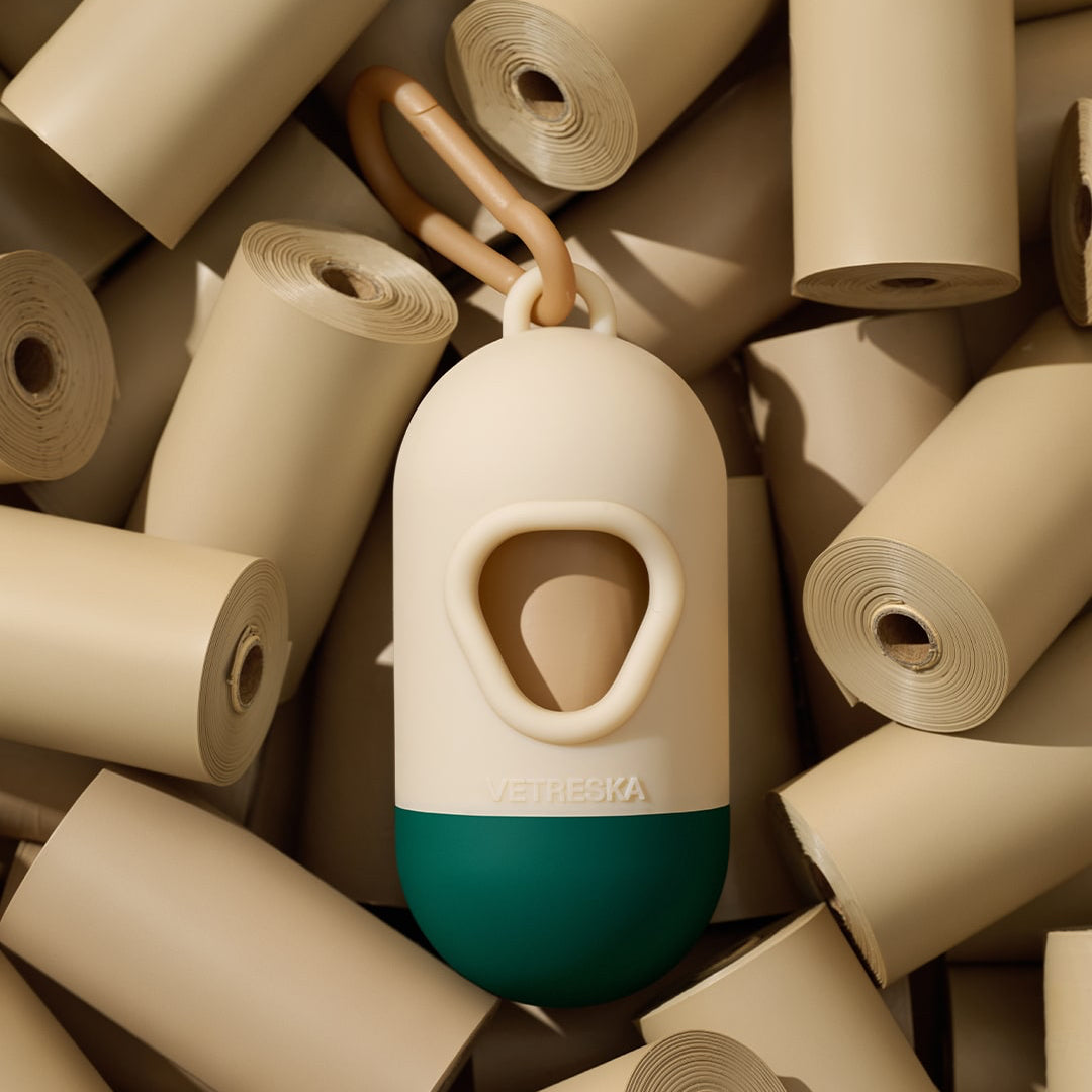 Vetreska Santal Forest Pet Poop Bags & Dispenser