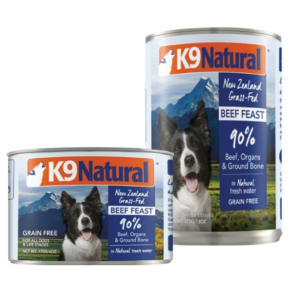 K9 Natural Beef Feast Dog Wet Food