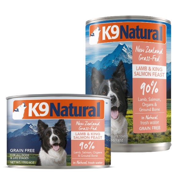 K9 Natural Lamb & King Salmon Feast Dog Wet Food