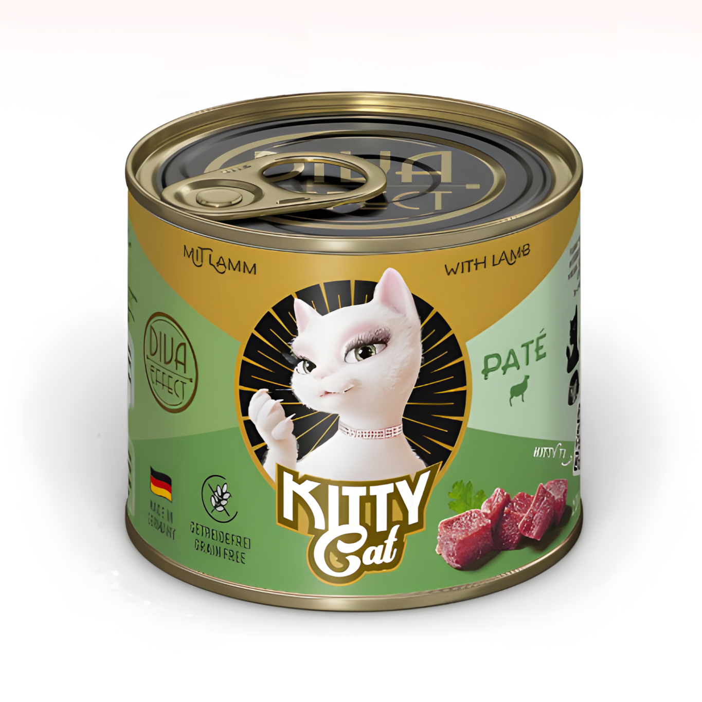 KittyCat Cat Wet Food - Lamb 200g