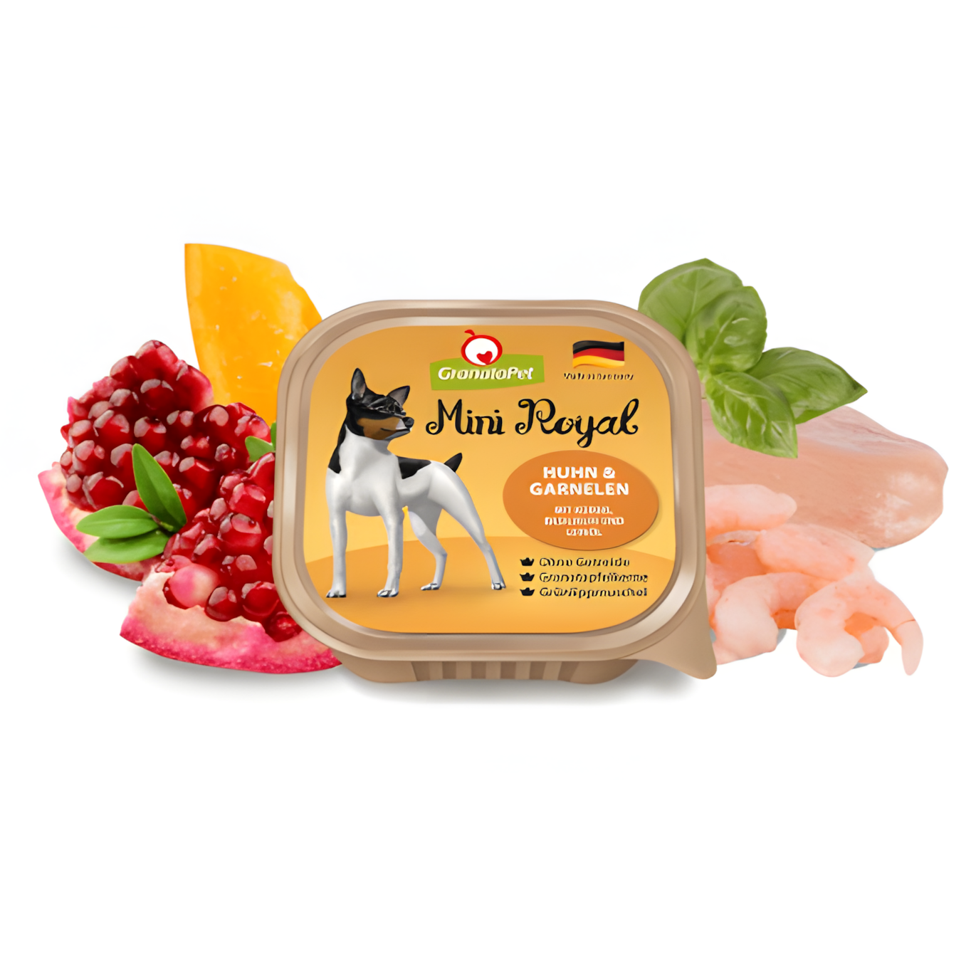 Granatapet Mini Royal Dog Wet Food - Chicken & Prawns 150g