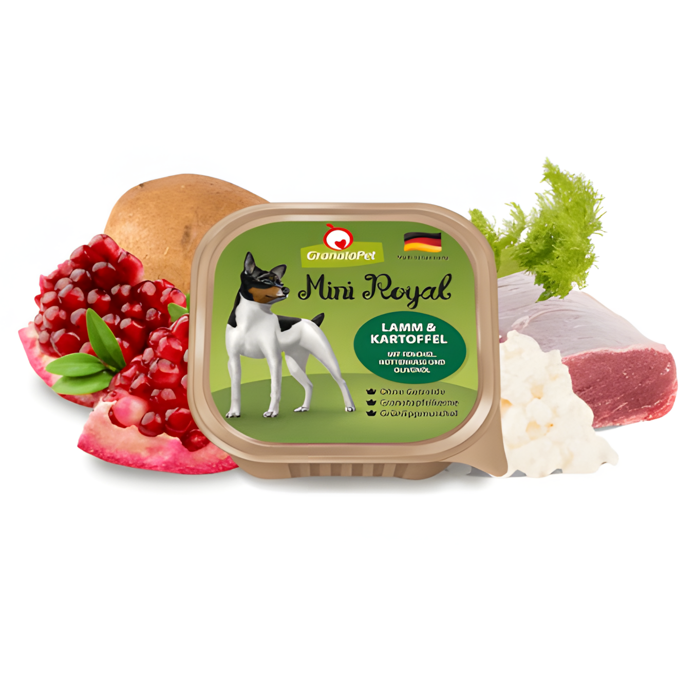 Granatapet Mini Royal Dog Wet Food - Lamb & Potato 150g