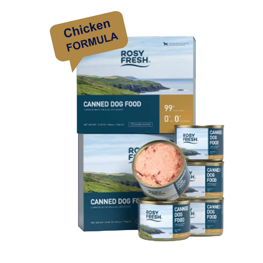 Rosy Fresh Chicken Recipe Dog Wet Food - 170g*4cans