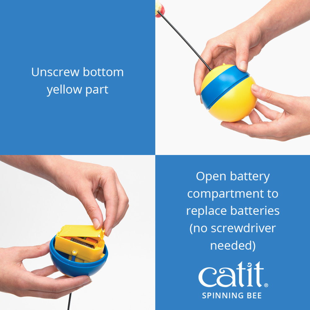 Catit Play Spinning Bee