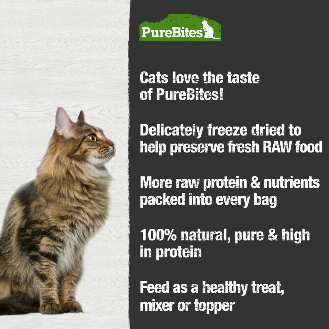 PureBites Freeze Dried Chicken Breast & Catnip Cat Treat