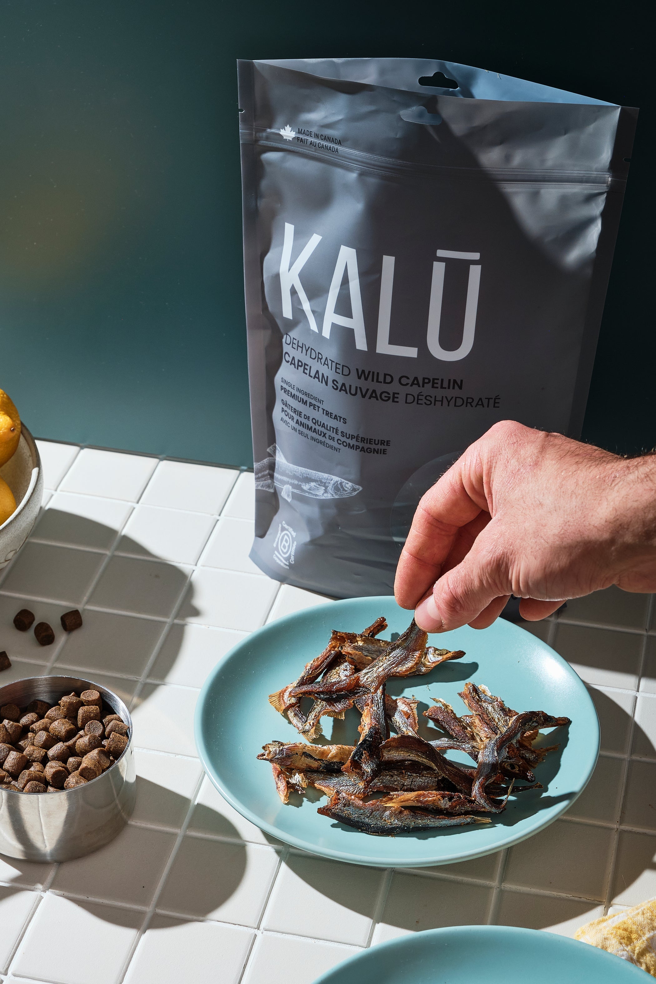 KALU Dehydrated Wild Capelin For Dog & Cat