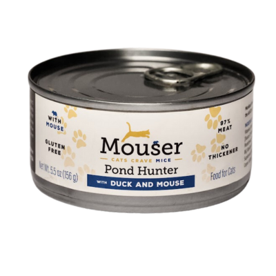 Mouser Pond Hunter Duck & Mouse Wet Cat Food