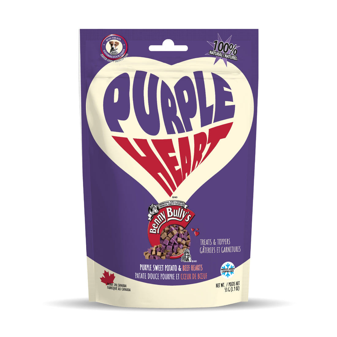 Benny Bullys Beef Purple Heart -53g
